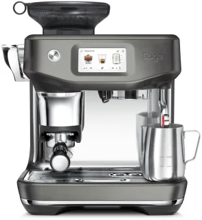 Sage Barista Touch Impress Pistonmachine Black Stainless Steel