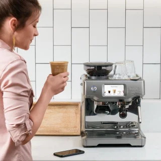 Sage Barista Touch Pistonmachine RVS