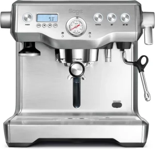Sage Dual Boiler Pistonmachine Zilver