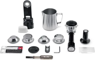 Sage Dual Boiler Pistonmachine Zilver