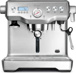 Sage Dual Boiler Pistonmachine Zilver