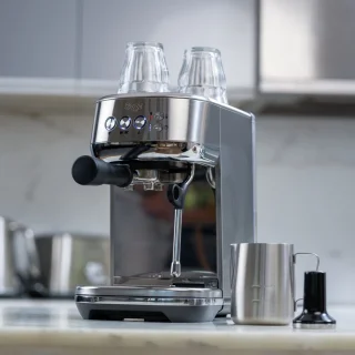 Sage the Bambino Plus Pistonmachine RVS