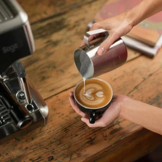 Sage The Barista Touch Pistonmachine Black Truffle