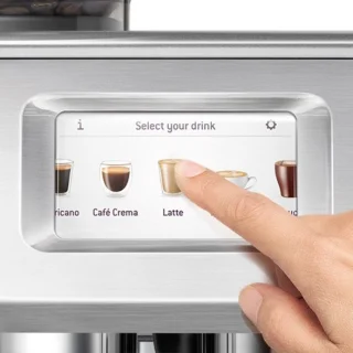 Sage The Barista Touch Pistonmachine Black Truffle