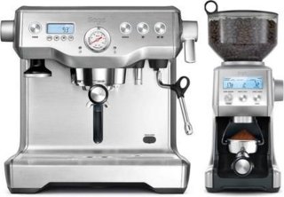 Sage The Dynamic Duo Pistonmachine en Grinder