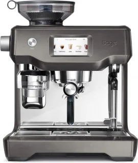 Sage The Oracle Touch Pistonmachine Zwart RVS