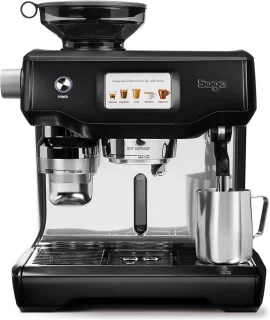 Sage The Oracle Touch Pistonmachine Zwart RVS