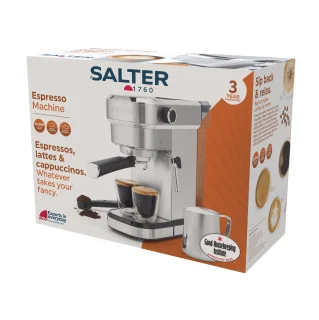 Salter Espressomachine RVS