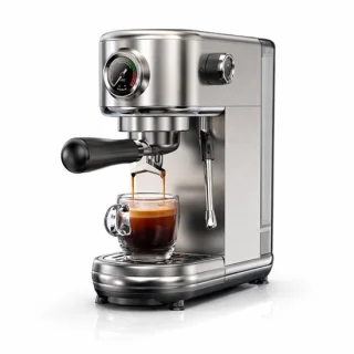 Semi-automatische espressomachine, instelbaar