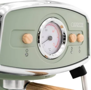 Semi-automatische espressomachine - Matgroen