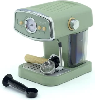 Semi-automatische espressomachine matgroen