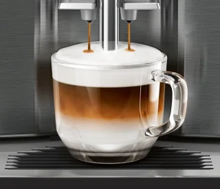 Siemens EQ.300 extraKlasse TI355F09DE Volautomatische espressomachine Zwart