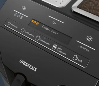 Siemens EQ.300 extraKlasse TI355F09DE Volautomatische espressomachine Zwart