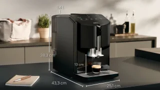 Siemens EQ300 TF301E09 Espresso Volautomaat Zwart