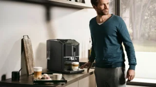Siemens EQ300 TF301E19 Volautomaat espressomachine zwart