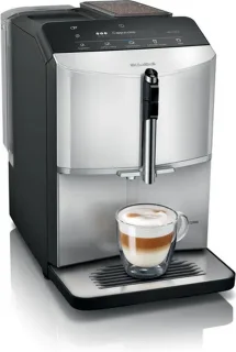 Siemens EQ300 TF303E01 espressomachine zilver