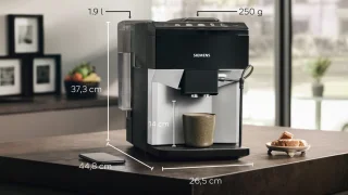 Siemens EQ500 TP511R01 Espressomachine Licht zilver