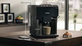 Siemens EQ500 TP511R09 espressomachine Piano zwart