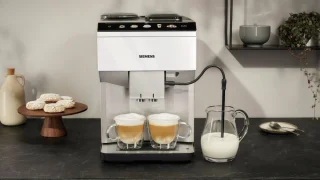 Siemens EQ500 TP515R02 Espressomachine Licht Zilver/Wit