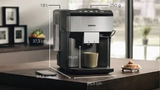 Siemens EQ500 TP516RX3 Volautomatische Espressomachine RVS