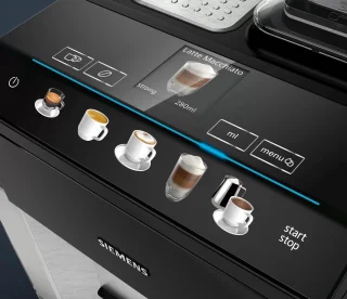 Siemens EQ500 TQ507R03 Volautomatische espressomachine Zwart/RVS