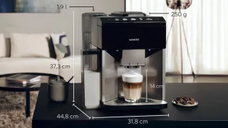 Siemens EQ500 TQ517R03 espressomachine RVS