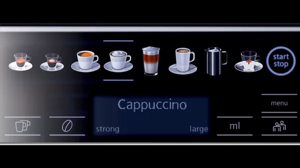 Siemens EQ.6 Plus S800 TE658209RW Espressomachine Zwart