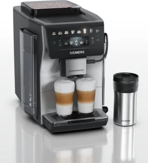 Siemens EQ600 TP605ET3 espresso volautomaat RVS