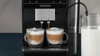 Siemens EQ700 TP713R09 espressomachine Piano zwart