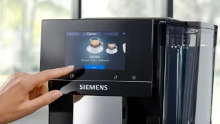 Siemens EQ700 TP713R09 espressomachine Piano zwart
