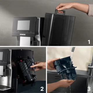 Siemens EQ700 TP715R01 espressomachine Morning Haze