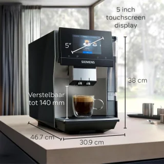 Siemens EQ700 TP715R01 espressomachine Morning Haze
