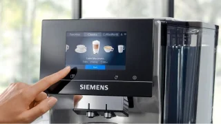 Siemens EQ700 TQ713R03 espressomachine zwart/rvs