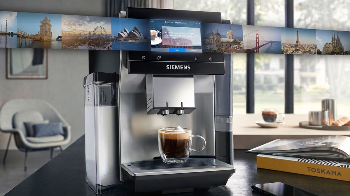 Wat vinden we goed aan de Siemens EQ700 TQ713R03 espressomachine zwart/rvs