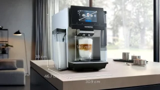Siemens EQ700 TQ715R03 Volautomatische espressomachine RVS