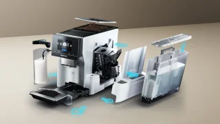 Siemens EQ700 TQ715R03 Volautomatische espressomachine RVS
