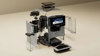 Siemens EQ900 Plus TQ903RZ3 Volautomatische espressomachine RVS