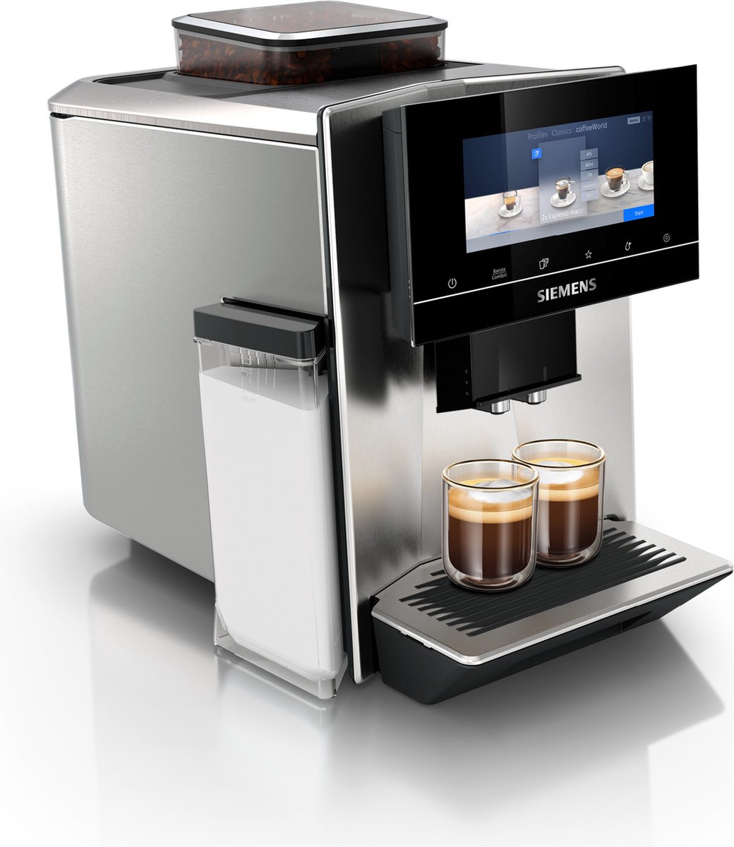 Wat vinden we goed aan de Siemens EQ900 TQ903R03 volautomatische espressomachine