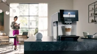Siemens EQ900 TQ905R03 espressomachine RVS