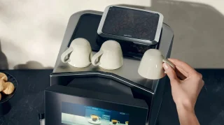 Siemens EQ900 TQ905R03 espressomachine RVS
