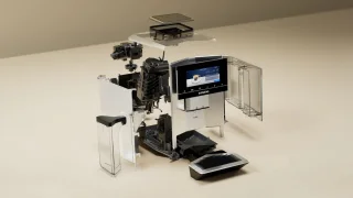 Siemens EQ900 TQ905R03 espressomachine RVS