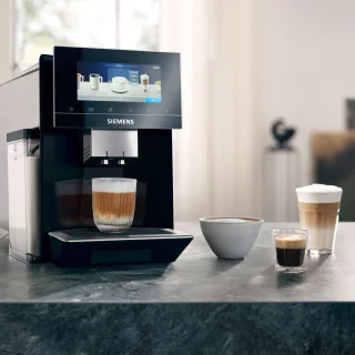 Siemens EQ900 TQ905R09 volautomatische espressomachine zwart/rvs