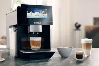 Siemens EQ900 TQ905R09 volautomatische espressomachine zwart/rvs