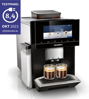 Siemens EQ900 TQ905R09 volautomatische espressomachine zwart/rvs