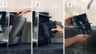 Siemens EQ900 TQ907R03 Volautomatische espressomachine RVS