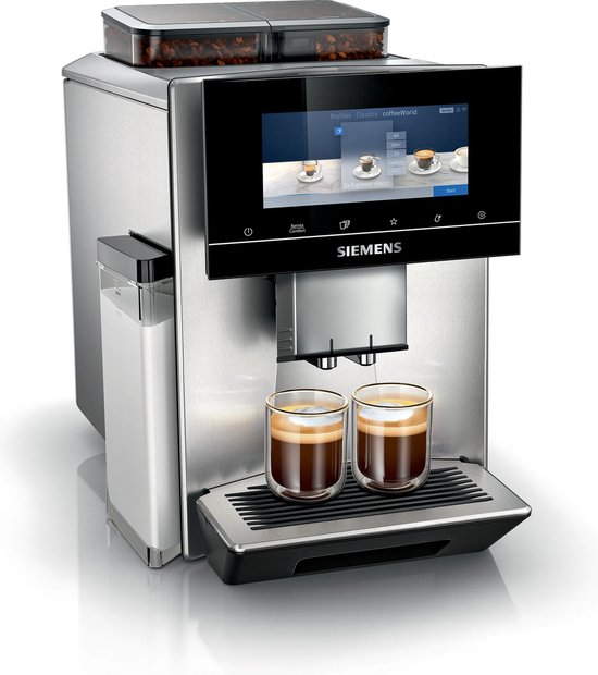 Siemens EQ900 TQ907R03 Volautomatische espressomachine RVS review