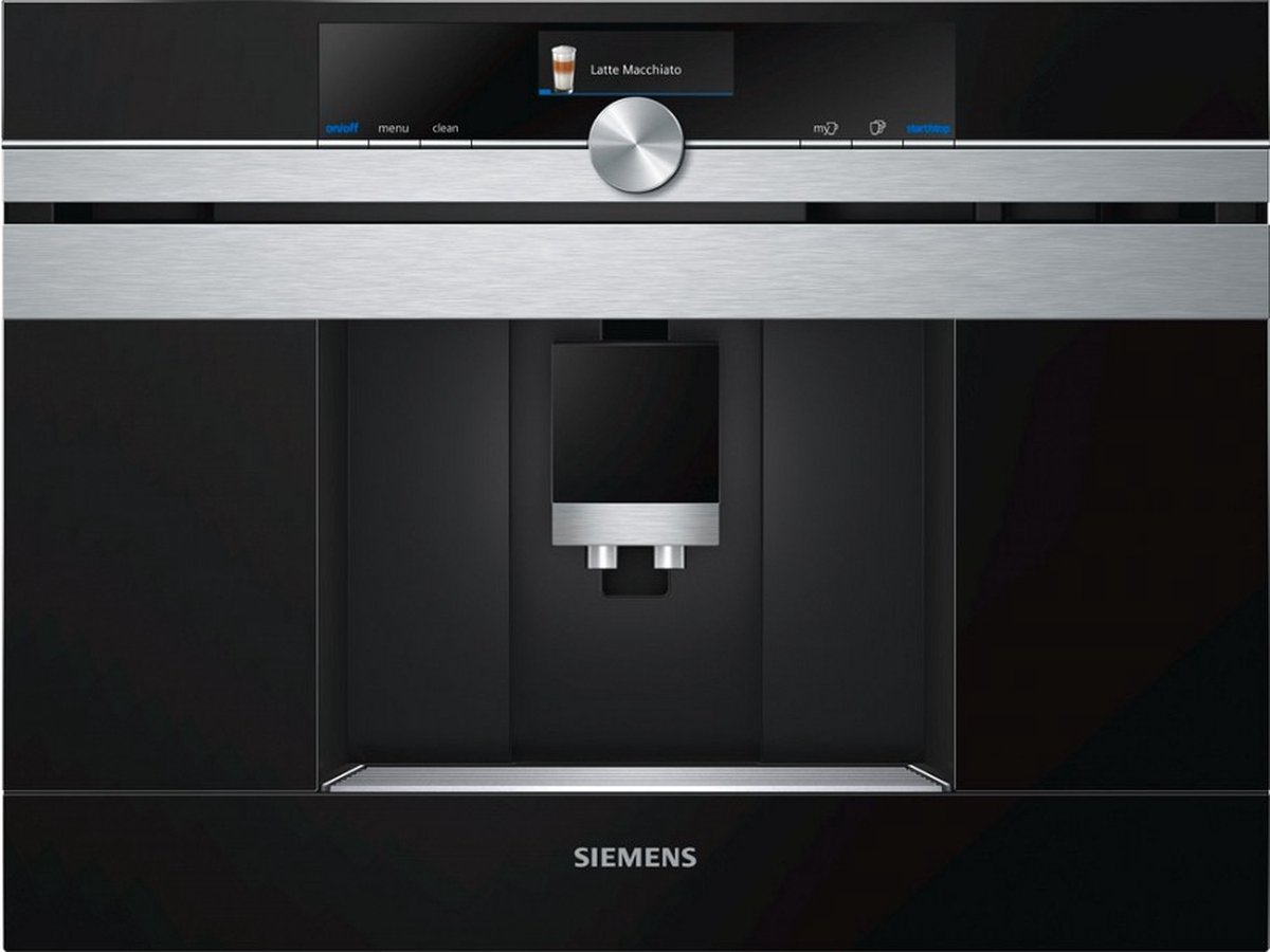 De Siemens iQ700 CT636LES6 Inbouw espresso volautomaat in één oogopslag