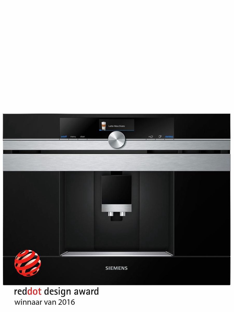 Wat vinden we goed aan de Siemens iQ700 CT636LES6 Inbouw espresso volautomaat