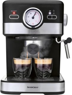 De SILVERCREST® Espressomachine - Pistonmachine in één oogopslag