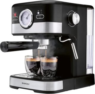 Wat vinden we goed aan de SILVERCREST® Espressomachine - Pistonmachine